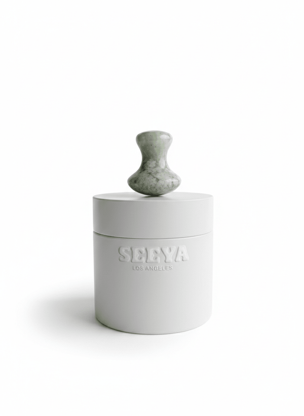 SEEYA Precision Facial Sculpting Massage Tool – Jade Green - SEEYA Lash